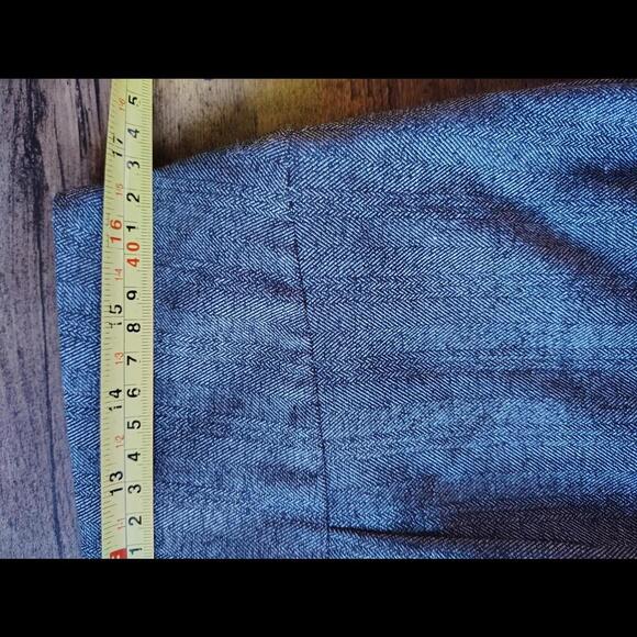 Mossimo Herringbone Pencil Skirt gray 33 in business stretch - Picture 6 of 7